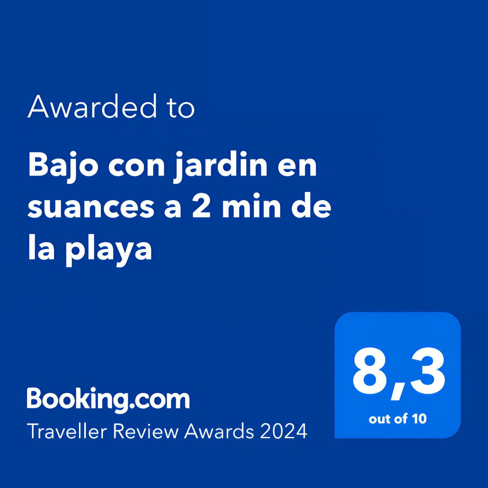 Bajo Con Jardin En Suances A 2 Min De La Playa公寓 外观 照片